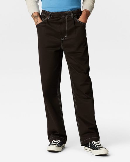 Men's Converse Five Pocket Pants Brown | AU 9E651Y